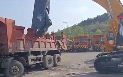 القص الهيدروليكي مع اسطوانة واحدة